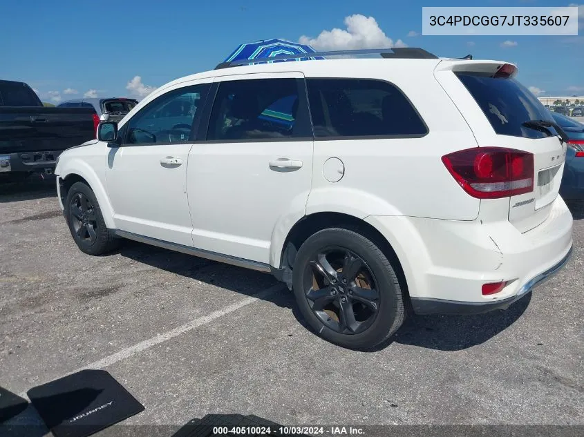 3C4PDCGG7JT335607 2018 Dodge Journey Crossroad