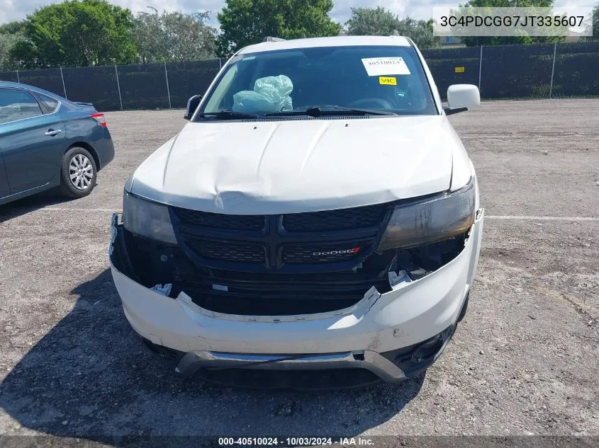 3C4PDCGG7JT335607 2018 Dodge Journey Crossroad