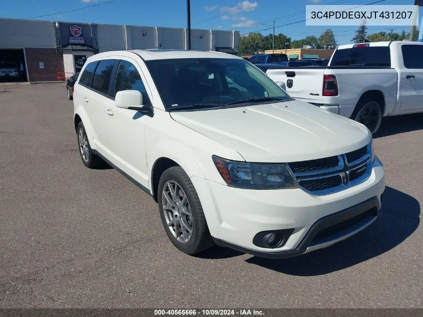 2018 Dodge Journey Gt Awd VIN: 3C4PDDEGXJT431207 Lot: 40565666