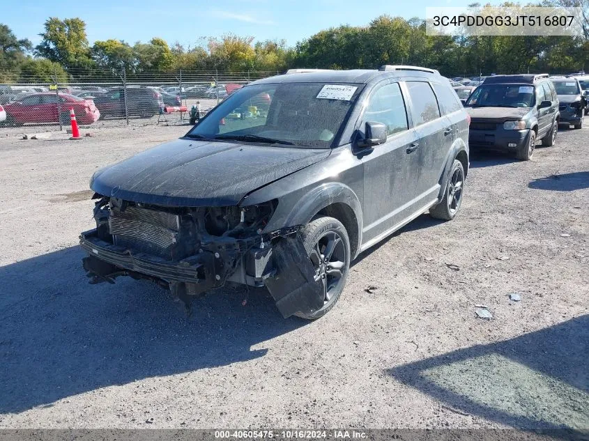 3C4PDDGG3JT516807 2018 Dodge Journey Crossroad Awd