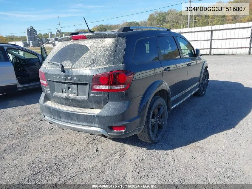 2018 Dodge Journey Crossroad Awd VIN: 3C4PDDGG3JT516807 Lot: 40605475