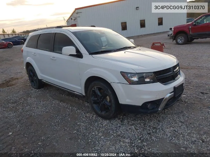 2018 Dodge Journey Crossroad VIN: 3C4PDCGG9JT310370 Lot: 40610662