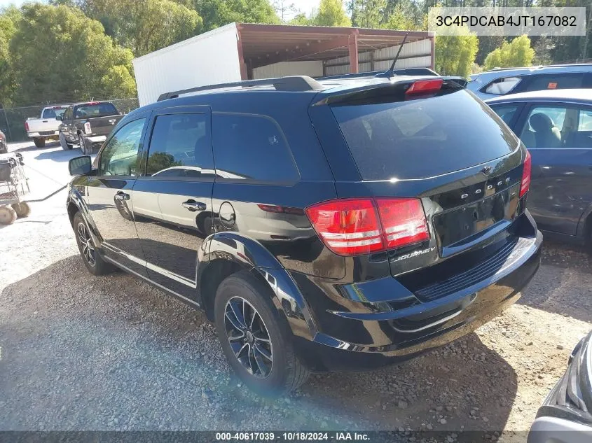 2018 Dodge Journey Se VIN: 3C4PDCAB4JT167082 Lot: 40617039