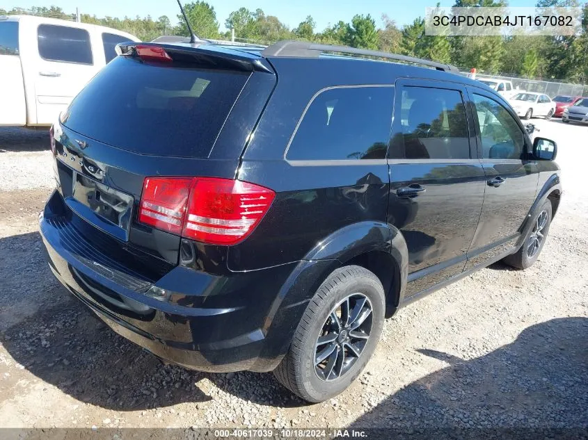 2018 Dodge Journey Se VIN: 3C4PDCAB4JT167082 Lot: 40617039