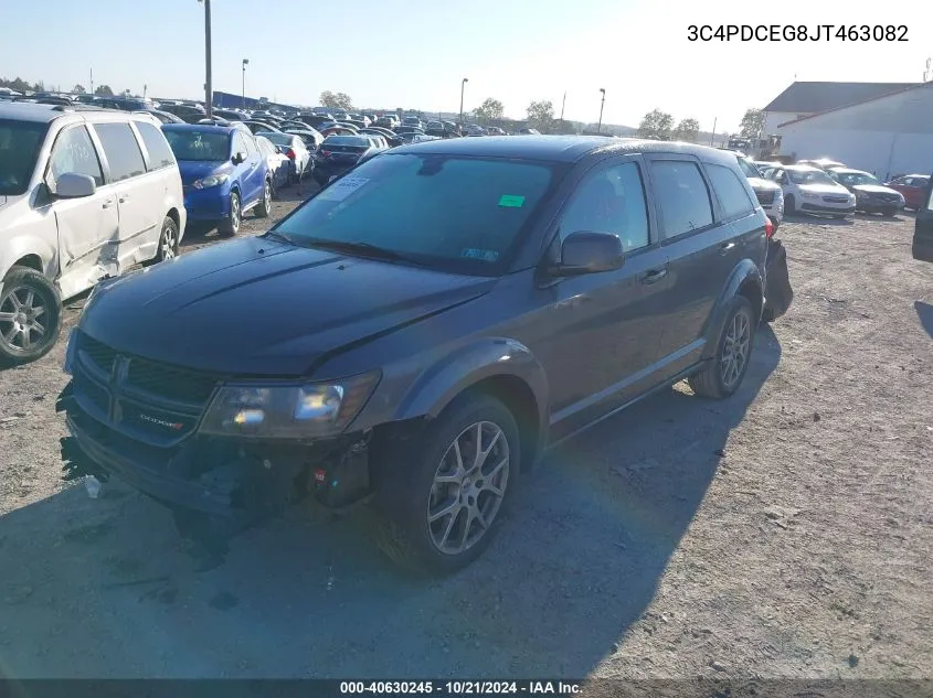 3C4PDCEG8JT463082 2018 Dodge Journey Gt