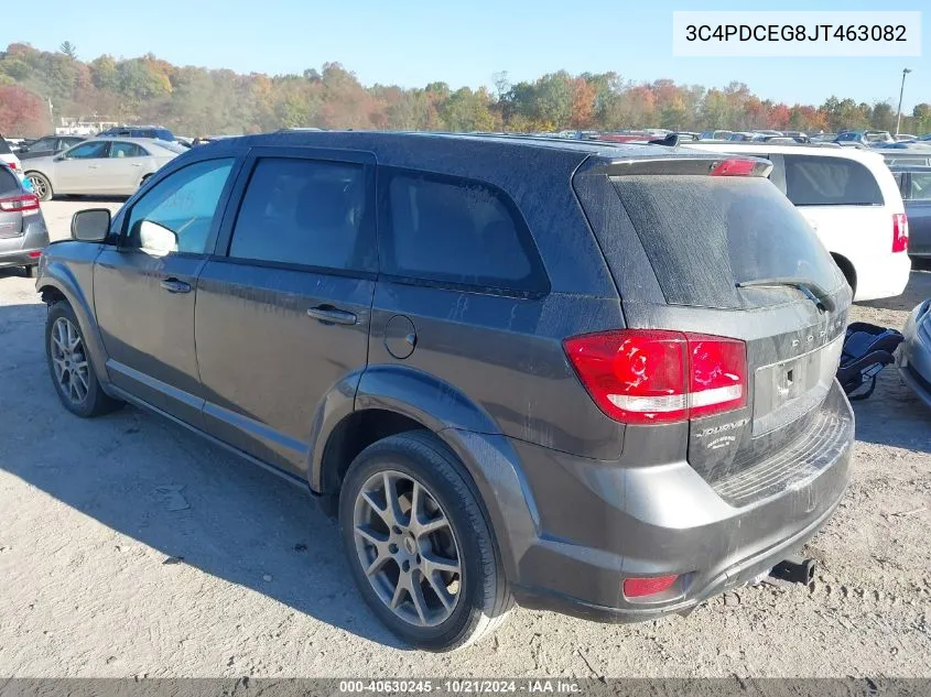 2018 Dodge Journey Gt VIN: 3C4PDCEG8JT463082 Lot: 40630245