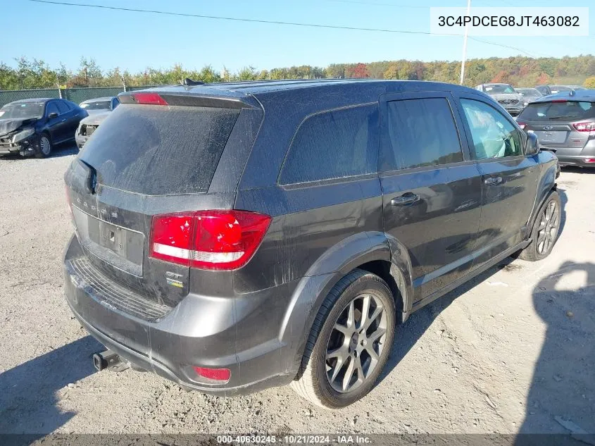 2018 Dodge Journey Gt VIN: 3C4PDCEG8JT463082 Lot: 40630245