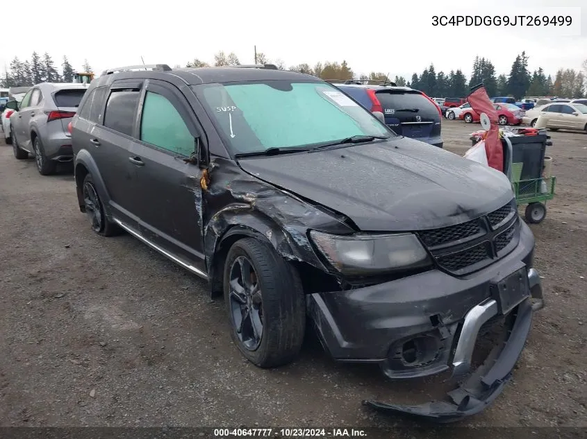 3C4PDDGG9JT269499 2018 Dodge Journey Crossroad Awd