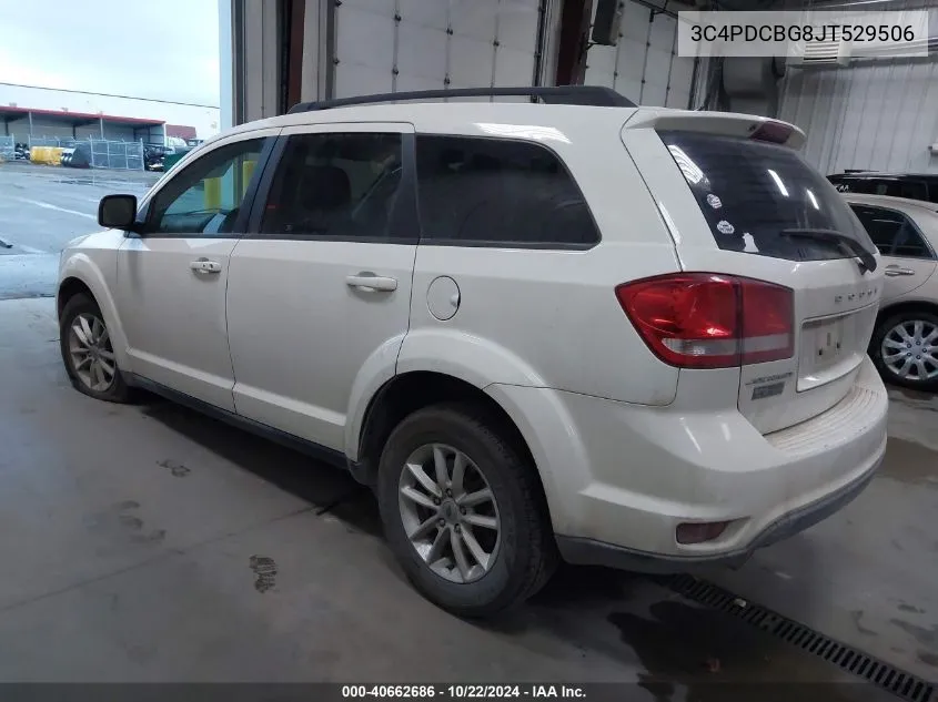 3C4PDCBG8JT529506 2018 Dodge Journey Sxt