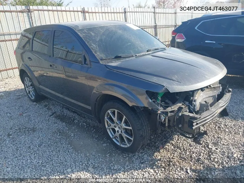 2018 Dodge Journey Gt VIN: 3C4PDCEG4JT463077 Lot: 40692373