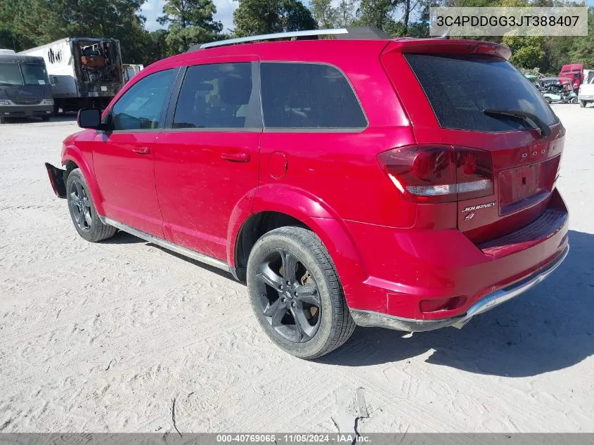 3C4PDDGG3JT388407 2018 Dodge Journey Crossroad Awd