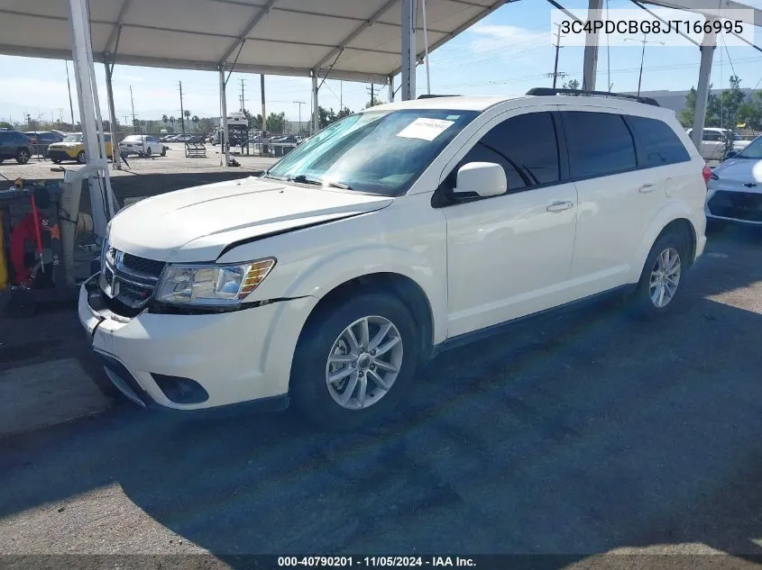 2018 Dodge Journey Sxt VIN: 3C4PDCBG8JT166995 Lot: 40790201