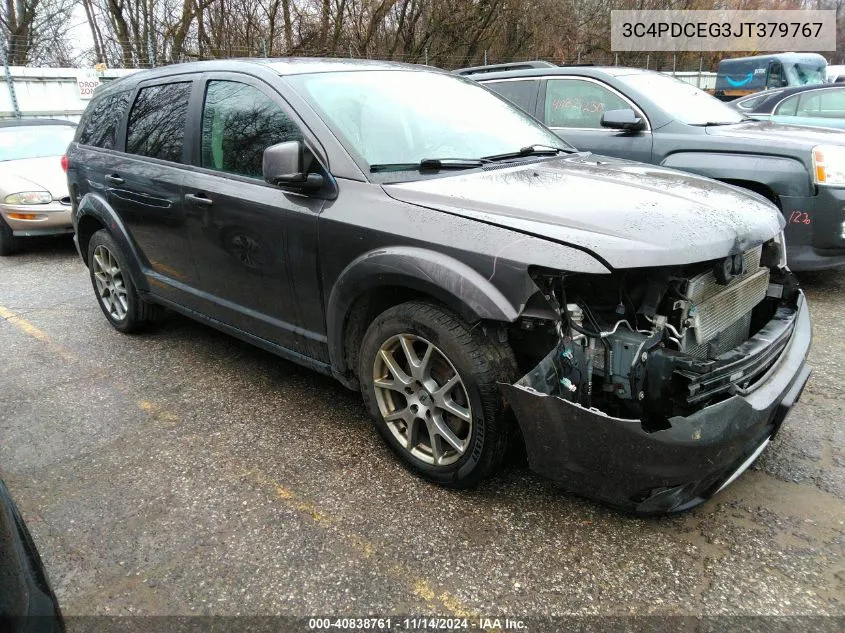 3C4PDCEG3JT379767 2018 Dodge Journey Gt