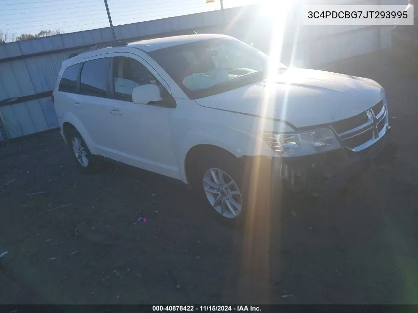 2018 Dodge Journey Sxt VIN: 3C4PDCBG7JT293995 Lot: 40878422