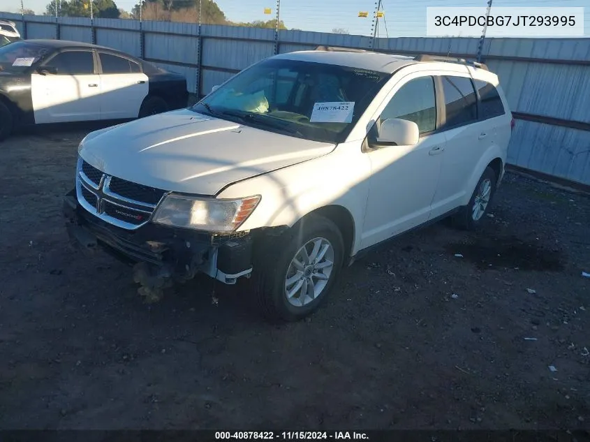 2018 Dodge Journey Sxt VIN: 3C4PDCBG7JT293995 Lot: 40878422