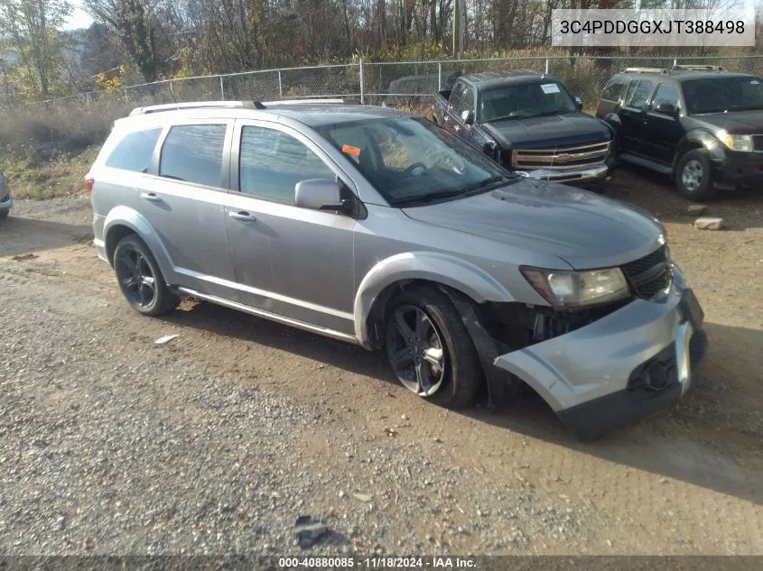 2018 Dodge Journey Crossroad Awd VIN: 3C4PDDGGXJT388498 Lot: 40880085