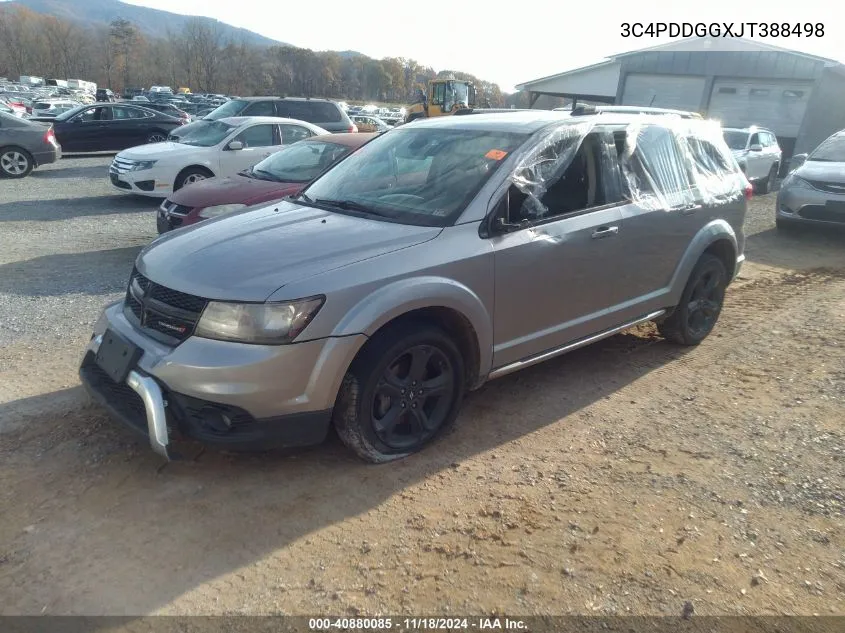 2018 Dodge Journey Crossroad Awd VIN: 3C4PDDGGXJT388498 Lot: 40880085