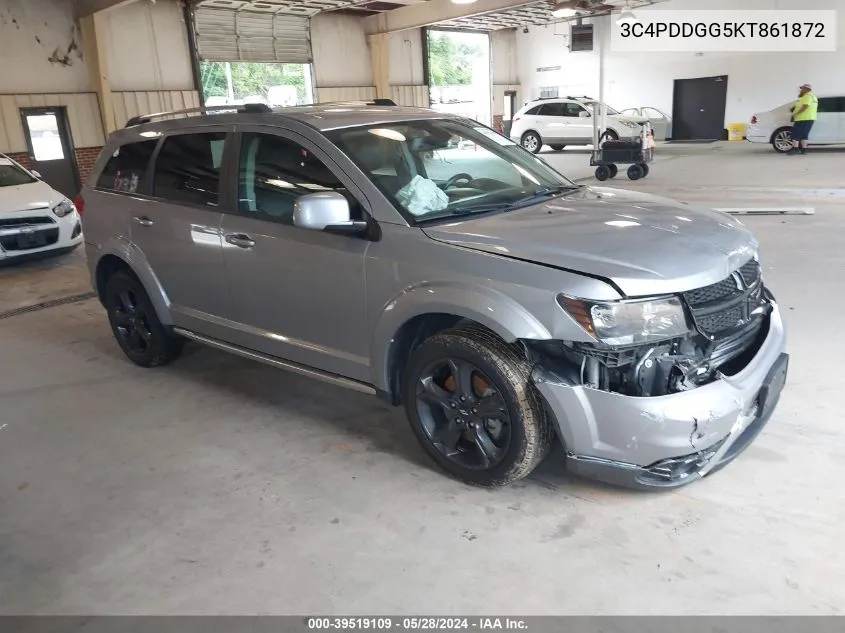 3C4PDDGG5KT861872 2019 Dodge Journey Crossroad Awd