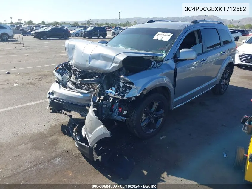 3C4PDCGBXKT712582 2019 Dodge Journey Crossroad