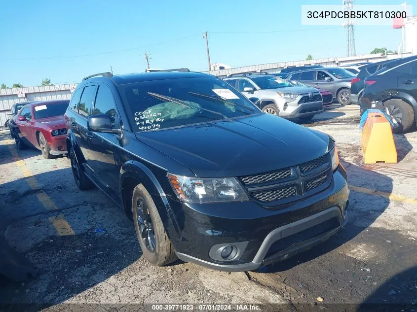 3C4PDCBB5KT810300 2019 Dodge Journey Se