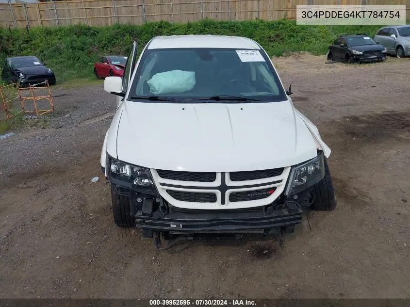 2019 Dodge Journey Gt Awd VIN: 3C4PDDEG4KT784754 Lot: 39952595