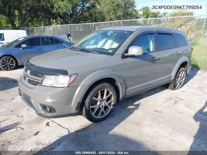 2019 Dodge Journey Gt Awd VIN: 3C4PDDEG9KT795054 Lot: 39968453