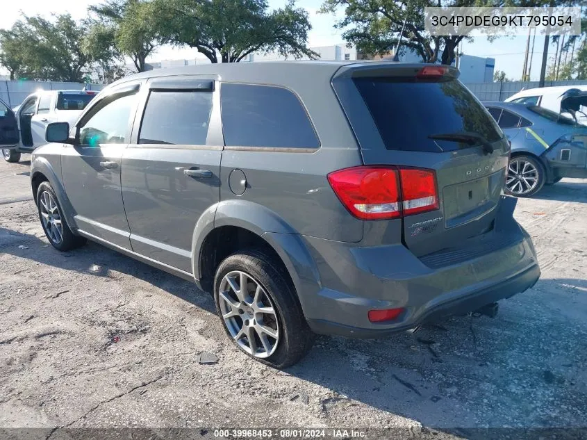 2019 Dodge Journey Gt Awd VIN: 3C4PDDEG9KT795054 Lot: 39968453