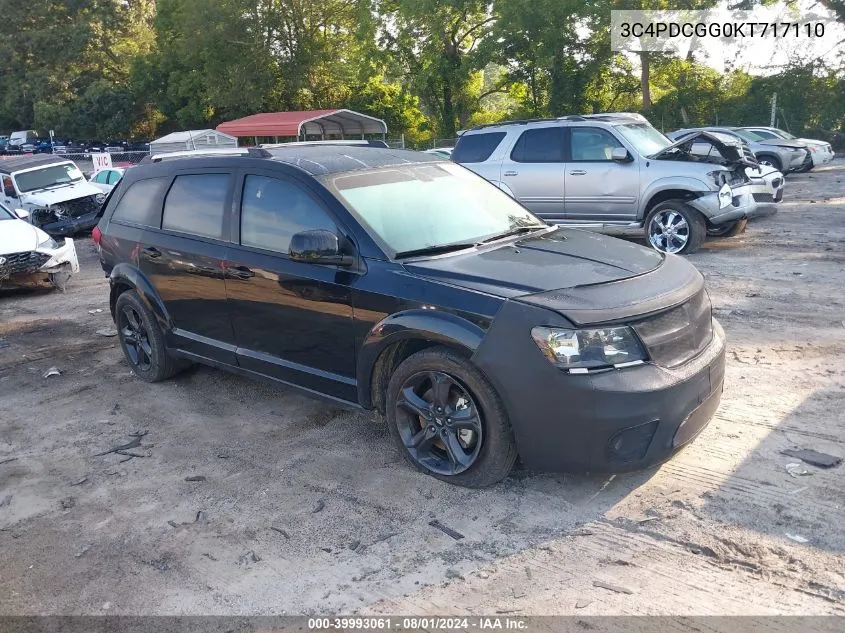 2019 Dodge Journey Crossroad VIN: 3C4PDCGG0KT717110 Lot: 39993061