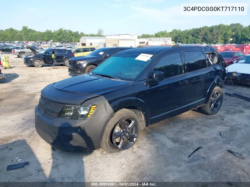 3C4PDCGG0KT717110 2019 Dodge Journey Crossroad