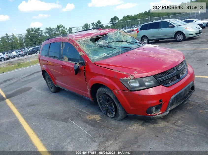 3C4PDCBB4KT815813 2019 Dodge Journey Se