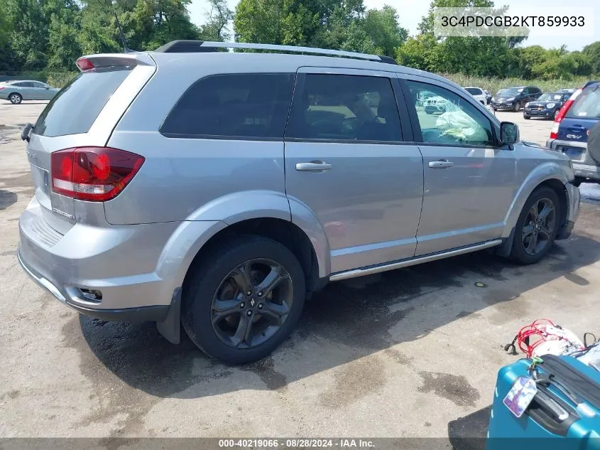 3C4PDCGB2KT859933 2019 Dodge Journey Crossroad