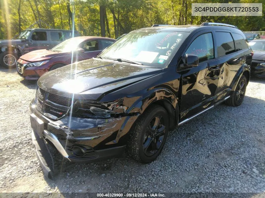 2019 Dodge Journey Crossroad VIN: 3C4PDDGG8KT720553 Lot: 40329900