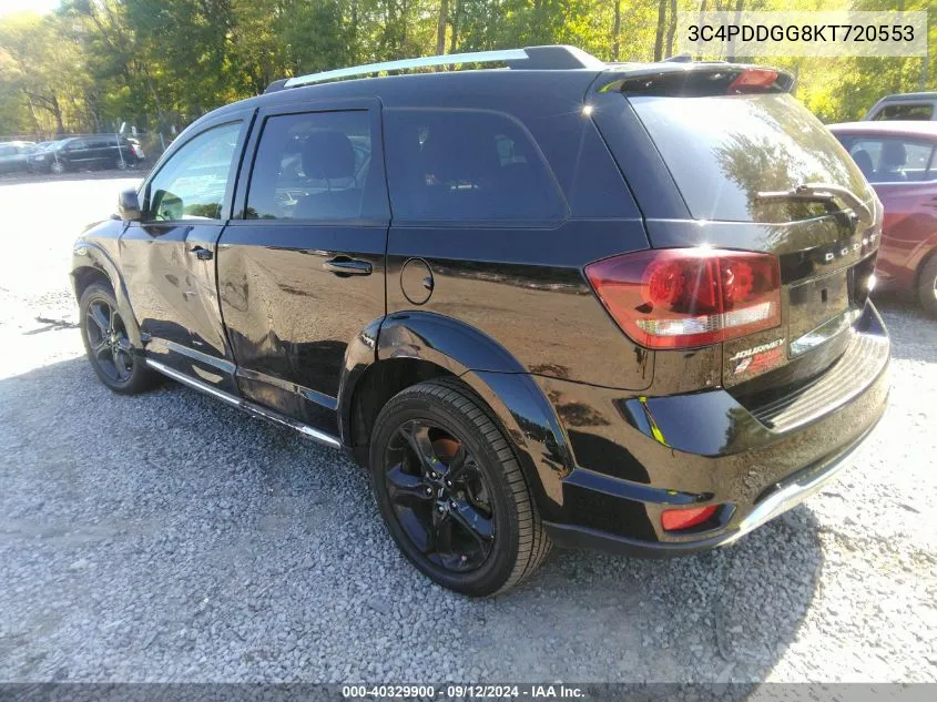 2019 Dodge Journey Crossroad VIN: 3C4PDDGG8KT720553 Lot: 40329900