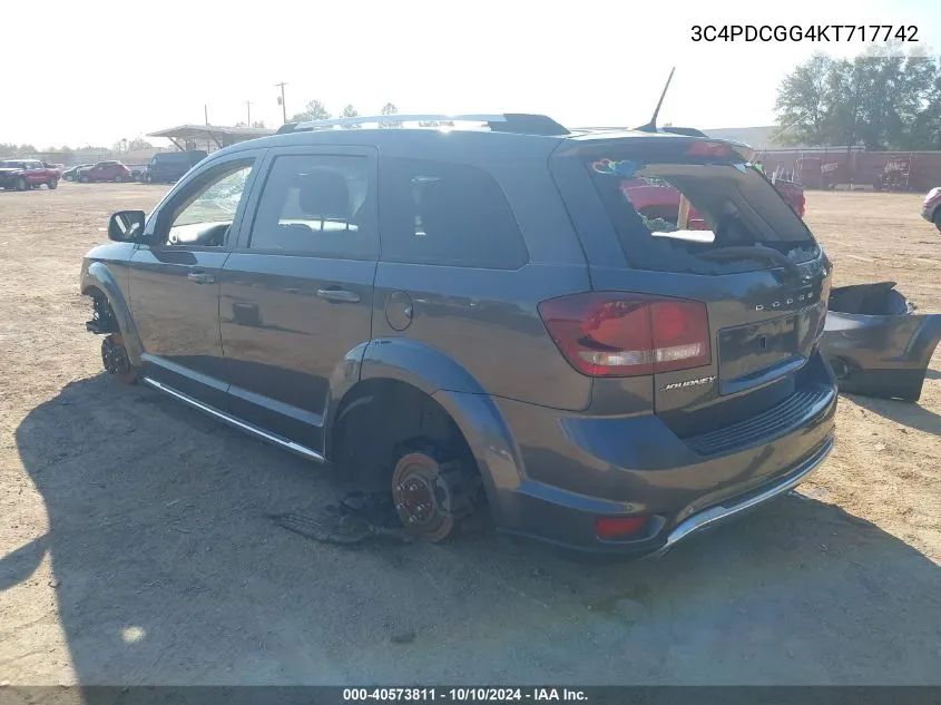 3C4PDCGG4KT717742 2019 Dodge Journey Crossroad