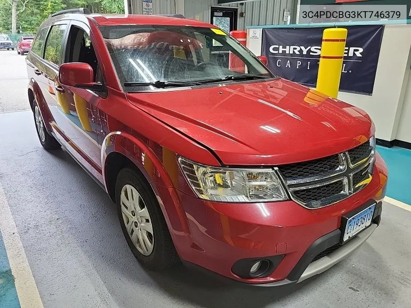 3C4PDCBG3KT746379 2019 Dodge Journey Se