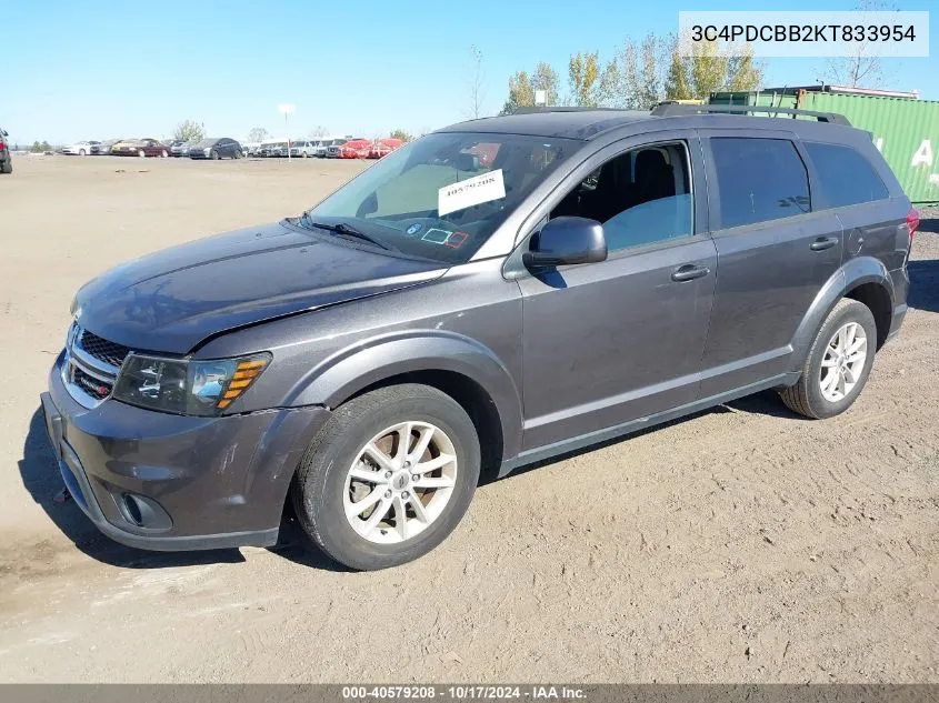 3C4PDCBB2KT833954 2019 Dodge Journey Se