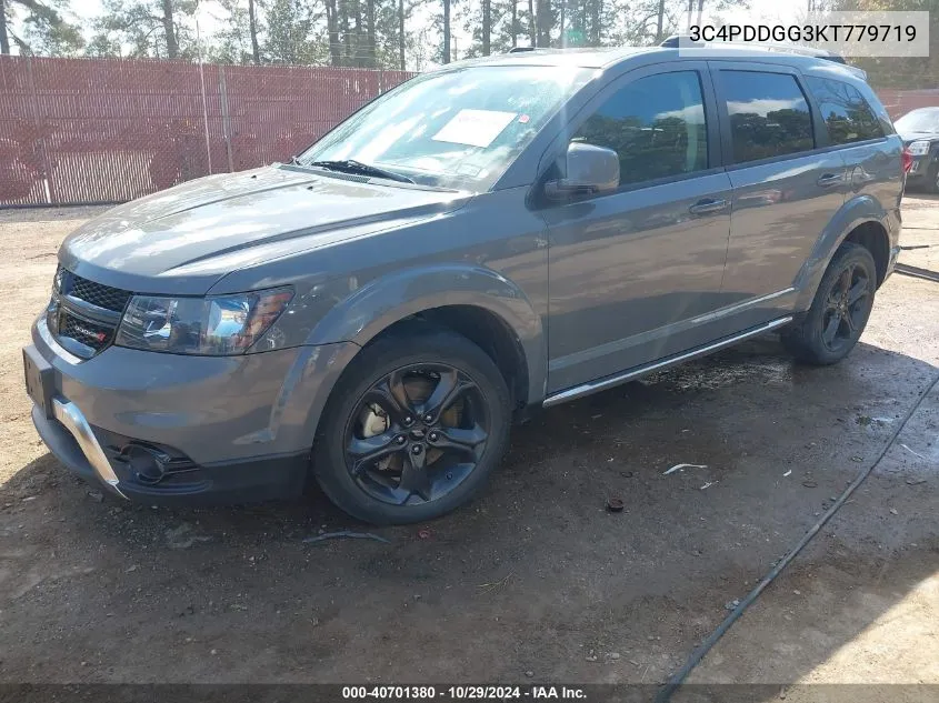 2019 Dodge Journey Crossroad Awd VIN: 3C4PDDGG3KT779719 Lot: 40701380