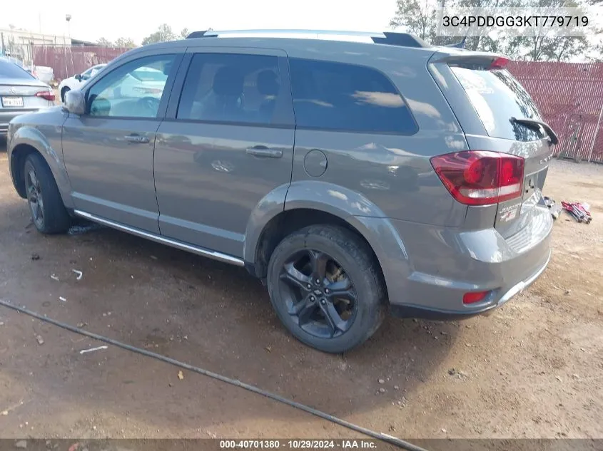 3C4PDDGG3KT779719 2019 Dodge Journey Crossroad Awd