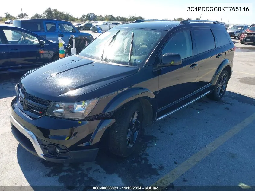 2019 Dodge Journey Crossroad Awd VIN: 3C4PDDGG0KT765146 Lot: 40856323