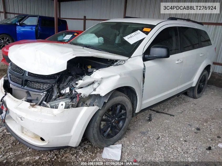 2020 Dodge Journey Se Value VIN: 3C4PDCAB8LT276924 Lot: 39813529