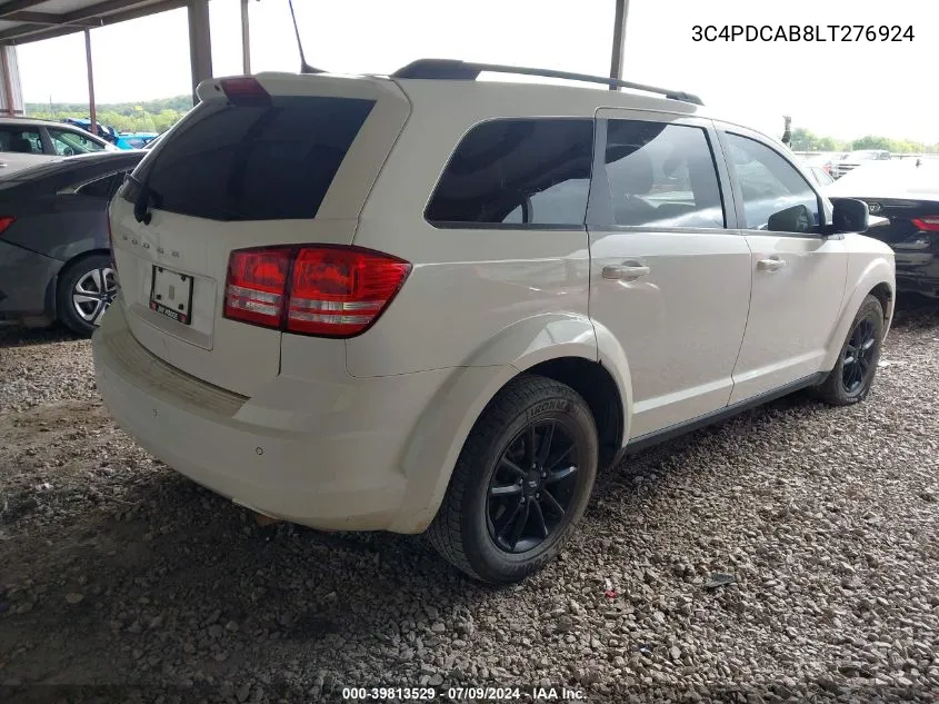 3C4PDCAB8LT276924 2020 Dodge Journey Se Value