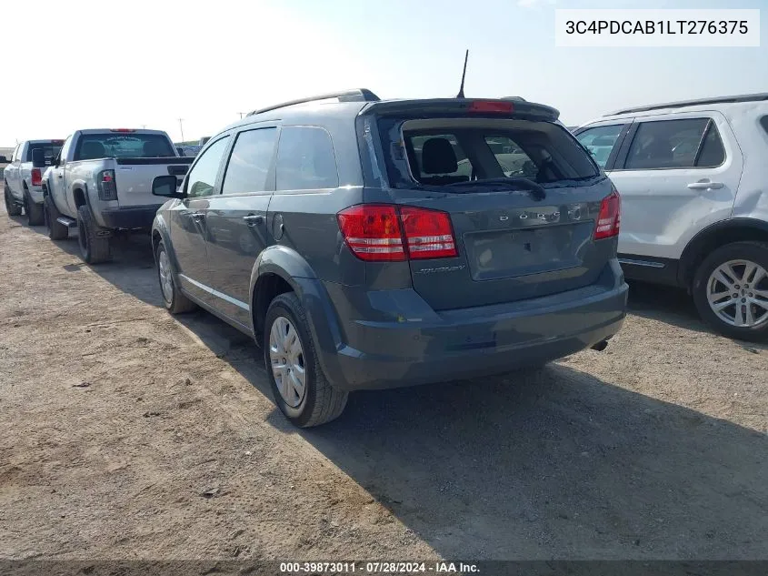 3C4PDCAB1LT276375 2020 Dodge Journey Se