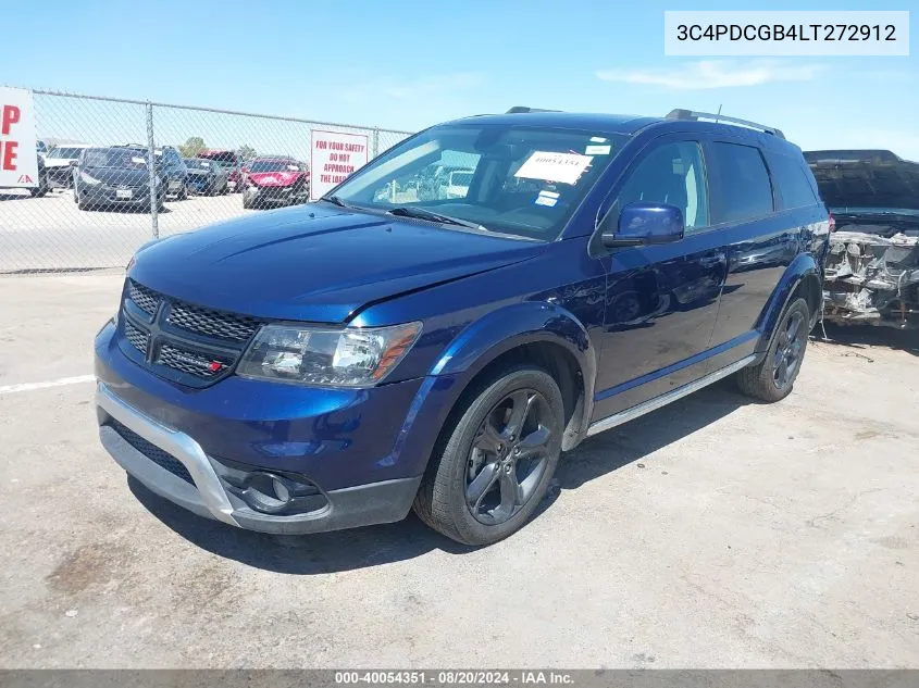 3C4PDCGB4LT272912 2020 Dodge Journey Crossroad