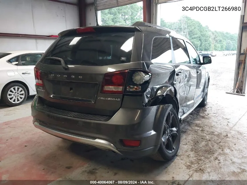 3C4PDCGB2LT266980 2020 Dodge Journey Crossroad