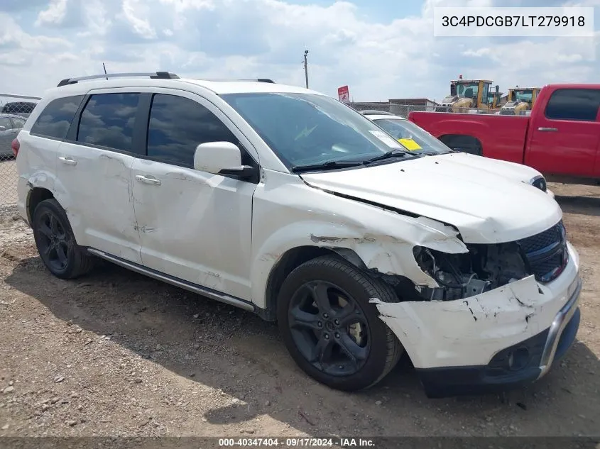 2020 Dodge Journey Crossroad VIN: 3C4PDCGB7LT279918 Lot: 40347404