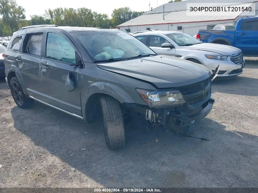 2020 Dodge Journey Crossroad VIN: 3C4PDCGB1LT201540 Lot: 40392904