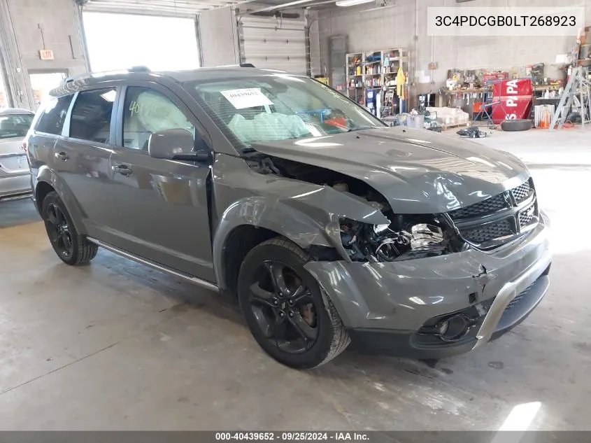 2020 Dodge Journey Crossroad VIN: 3C4PDCGB0LT268923 Lot: 40439652