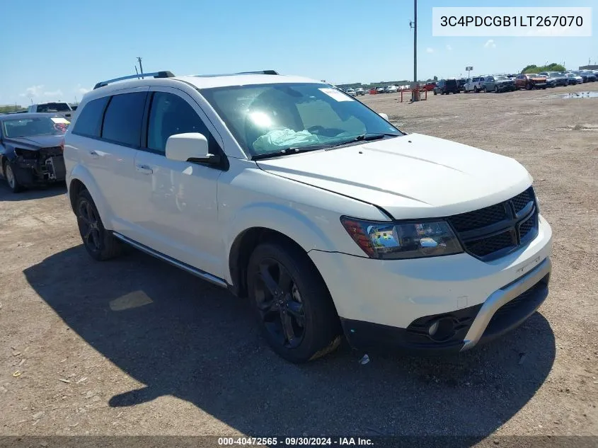 3C4PDCGB1LT267070 2020 Dodge Journey Crossroad