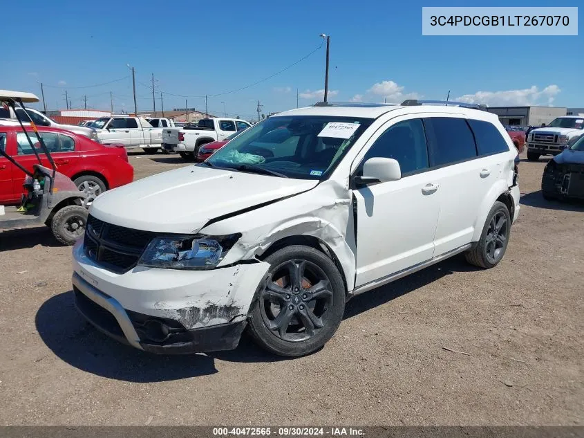 3C4PDCGB1LT267070 2020 Dodge Journey Crossroad