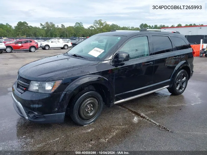 3C4PDCGB6LT265993 2020 Dodge Journey Crossroad